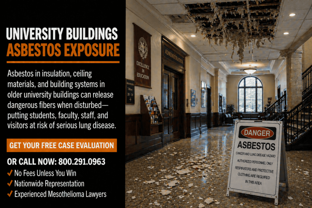 University Buildings Asbestos Exposure Mesothelioma Lawsuit