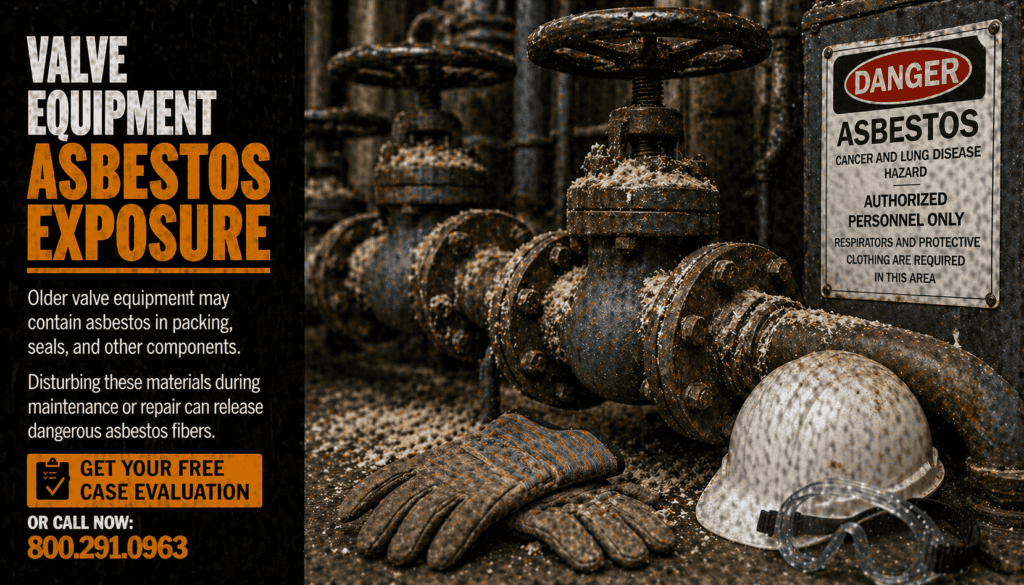 Valve Equipment Asbestos Exposure Mesothelioma Claim Lawsuit