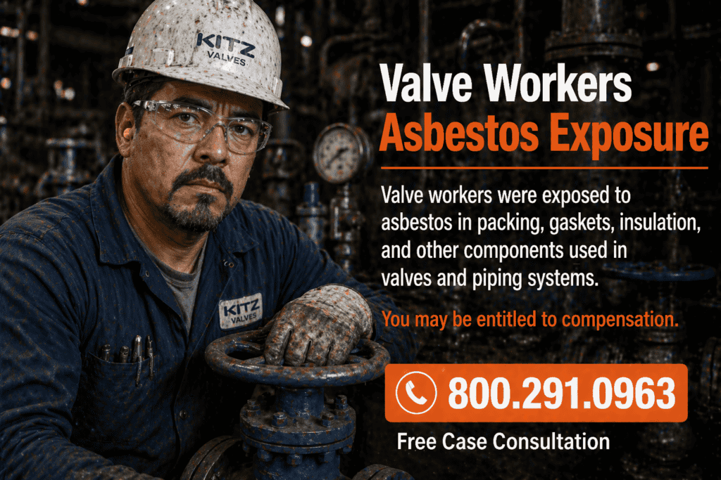 Valve Workers Mesothelioma Lawsuit