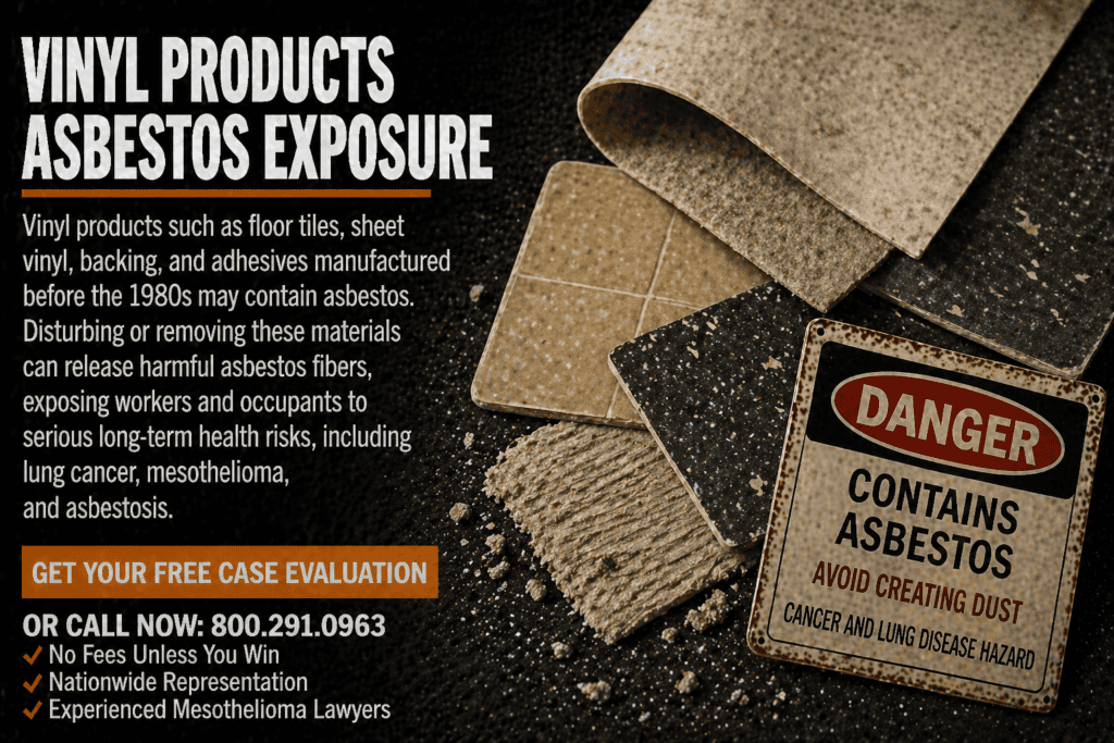 Vinyl Products Asbestos Exposure Mesothelioma Lawsuit
