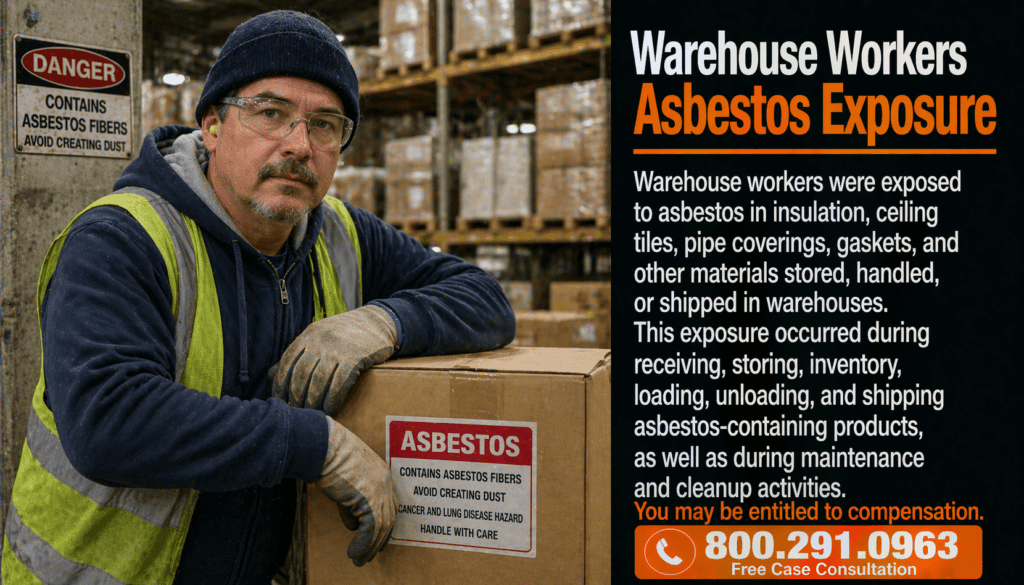 Warehouse Workers Asbestos Exposure Mesothelioma Lawsuit Cancer