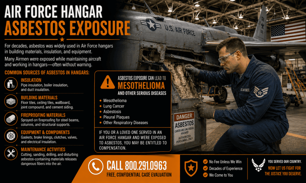 Air Force Hangar Asbestos Exposure Mesothelioma Lawsuit