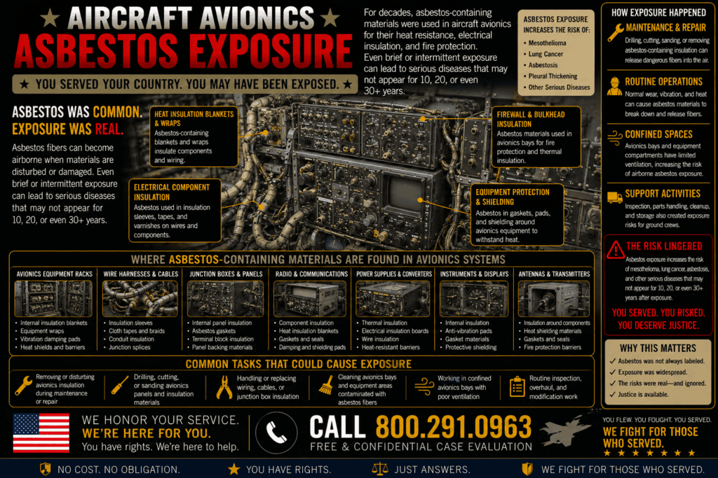 Aircraft Avionics Asbestos Exposure Mesothelioma Cancer Lawsuit