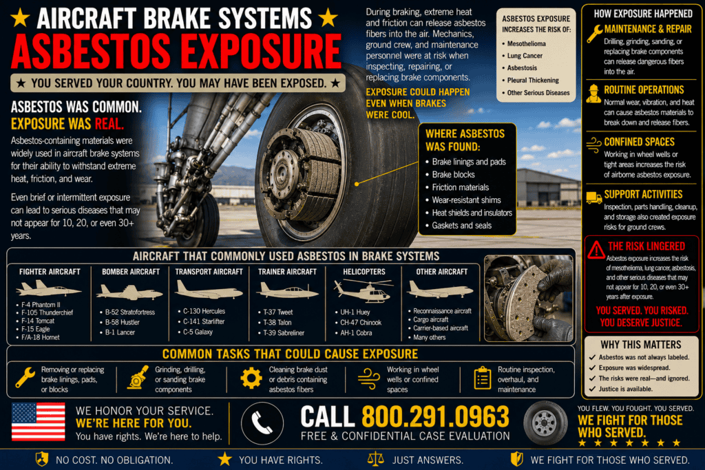 Aircraft Brake Systems Asbestos Exposure Lawsuit