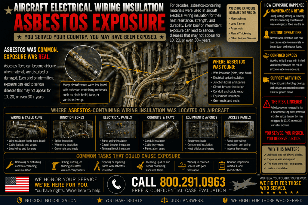 Aircraft Electrical Wiring Insulation Asbestos Exposure Asbestos Mesothelioma Lawsuit