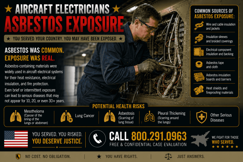 Aircraft Electricians Asbestos Exposure Mesothelioma Cancer Lawsuit