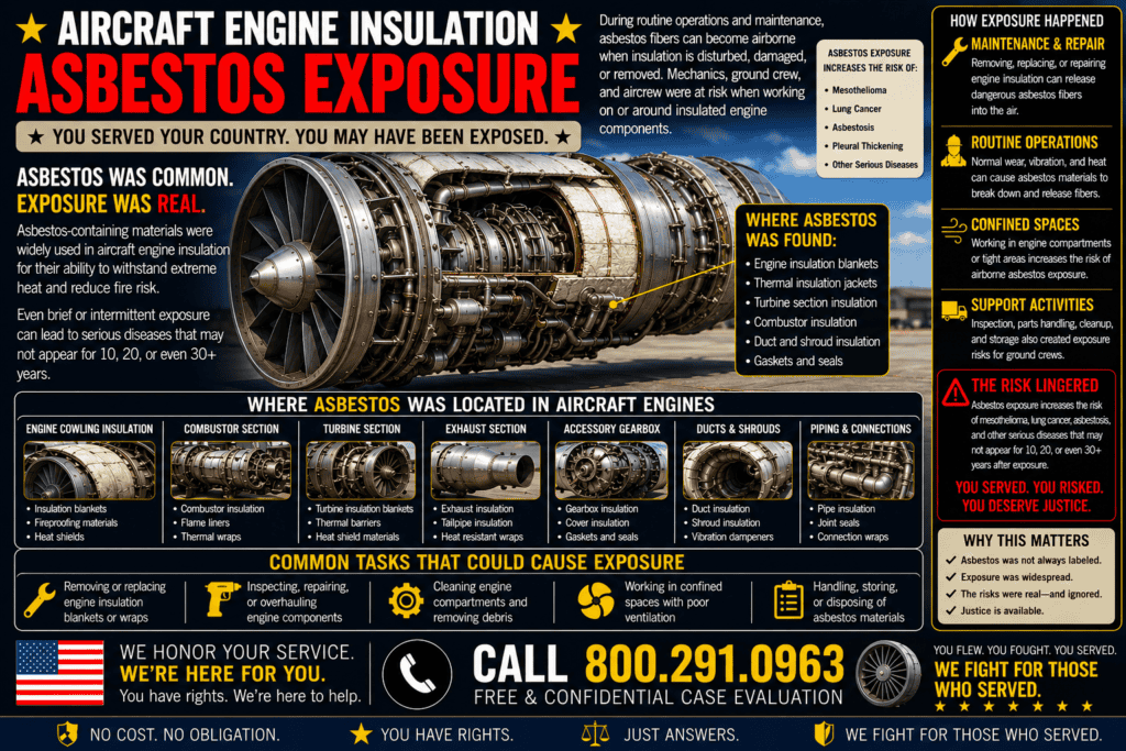 Aircraft Engine Insulation Asbestos Exposure Lawsuit