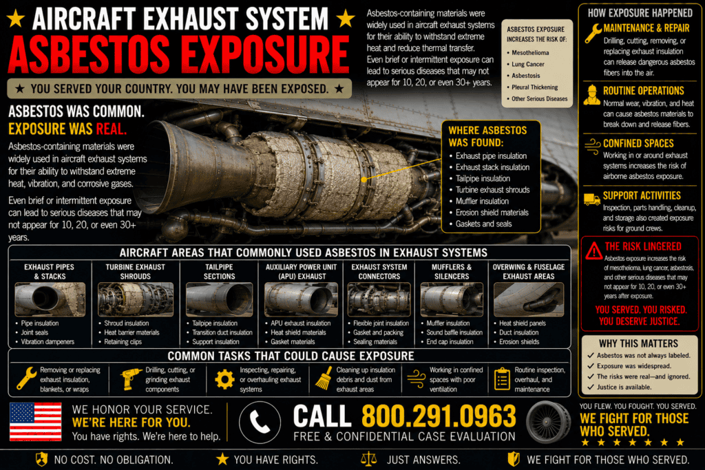 Aircraft Exhaust System Asbestos Exposure Lawsuit