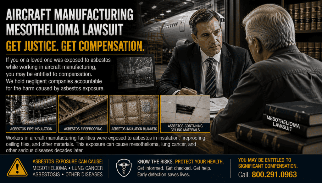 Aircraft Manufacturing Mesothelioma Lawsuit