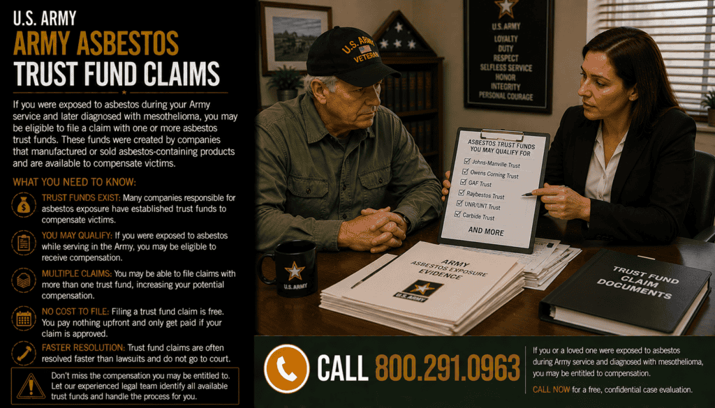 Army Veterans Asbestos Trust Fund Claim