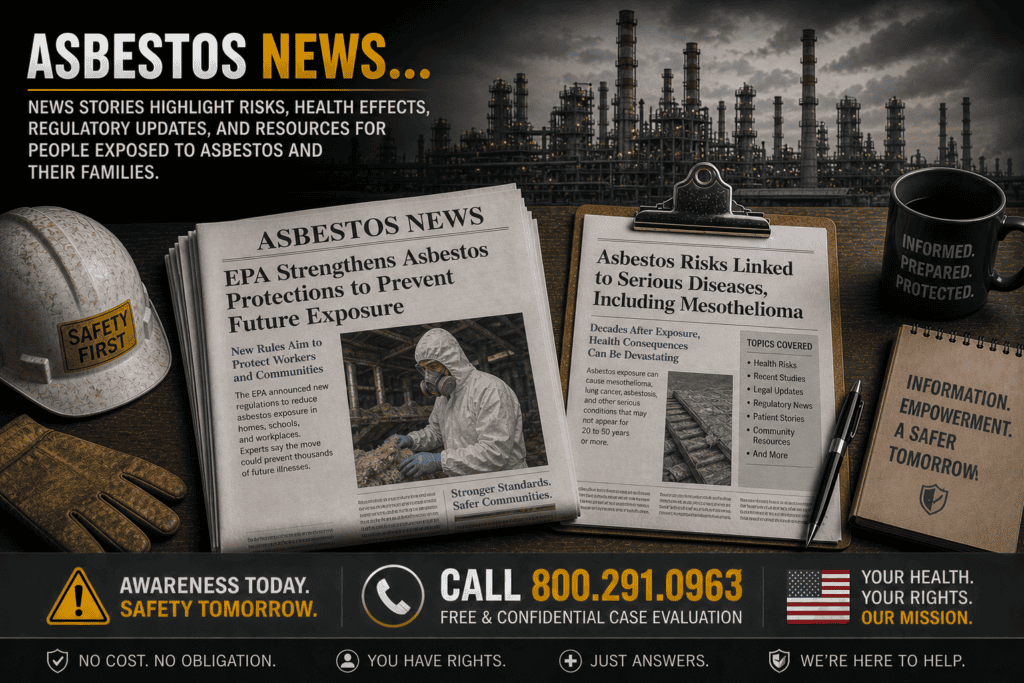 Asbestos Exposure News… Current Asbestos Exposure Articles