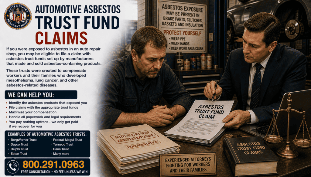 Automotive Asbestos Trust Fund Claim Lawsuit