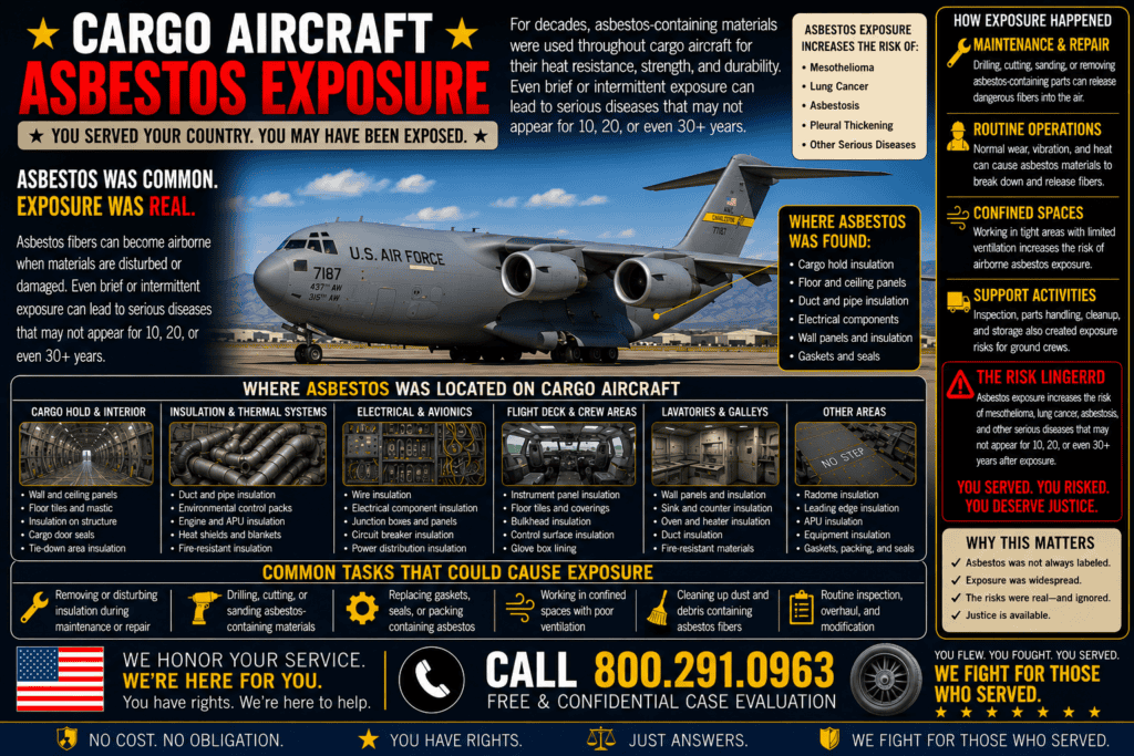 Cargo Aircraft Asbestos Exposure Mesothelioma Lawsuit