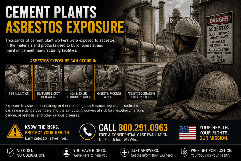 Cement Plants Asbestos Exposure Lawsuit