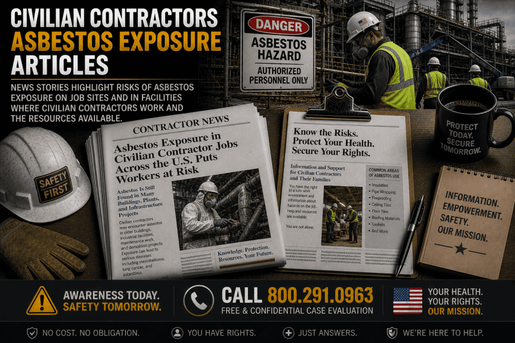 Civilian Contractors Asbestos Exposure Articles - Mesothelioma Claims