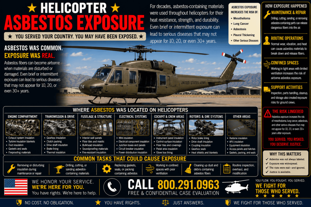 Helicopter Asbestos Exposure Lawsuit