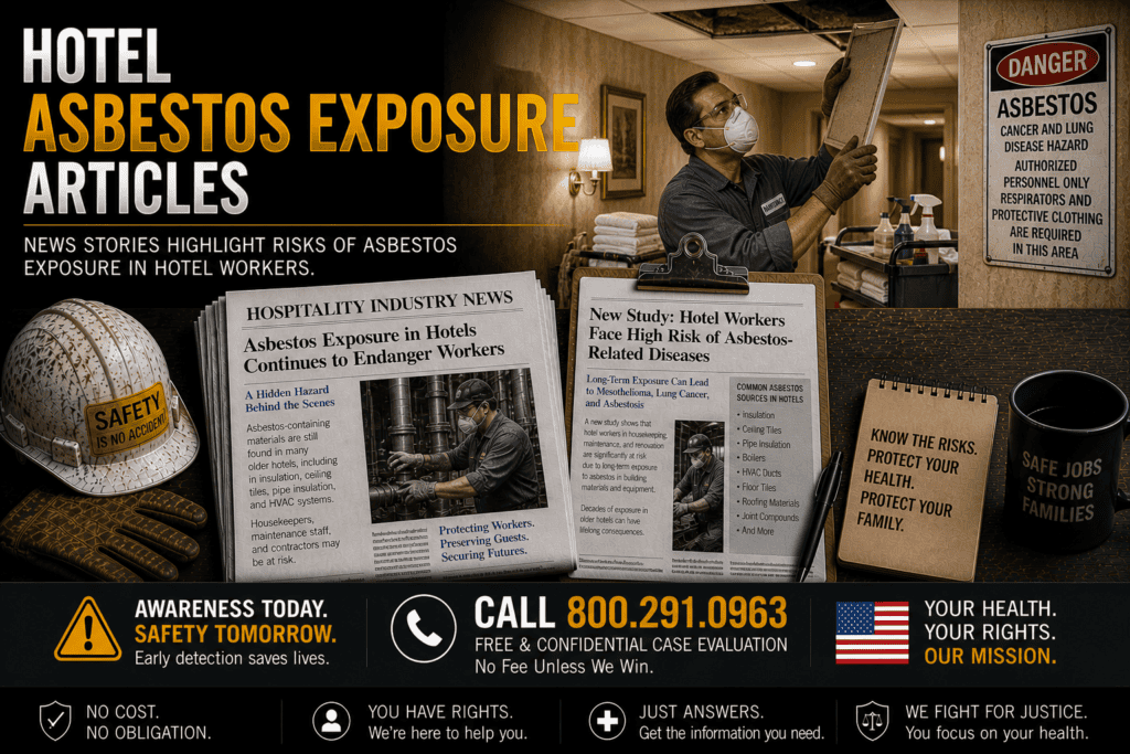 Hotel Asbestos Exposure Articles Mesothelioma Lawsuit