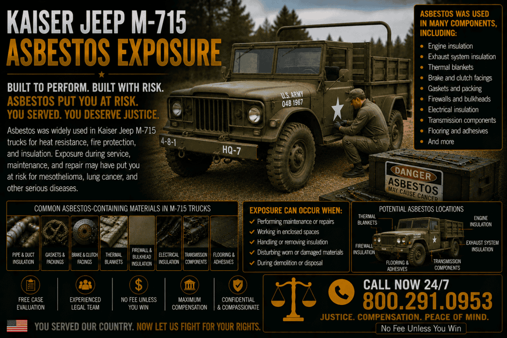 Kaiser Jeep M-715 Asbestos Exposure Lawsuit