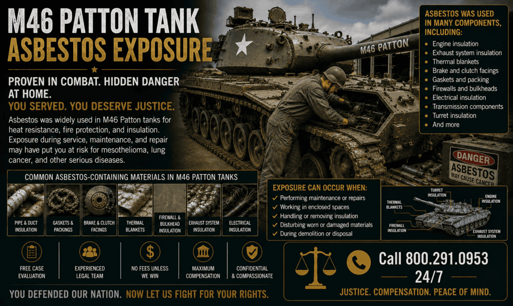 M46 Patton Tank Asbestos Exposure Lawsuit