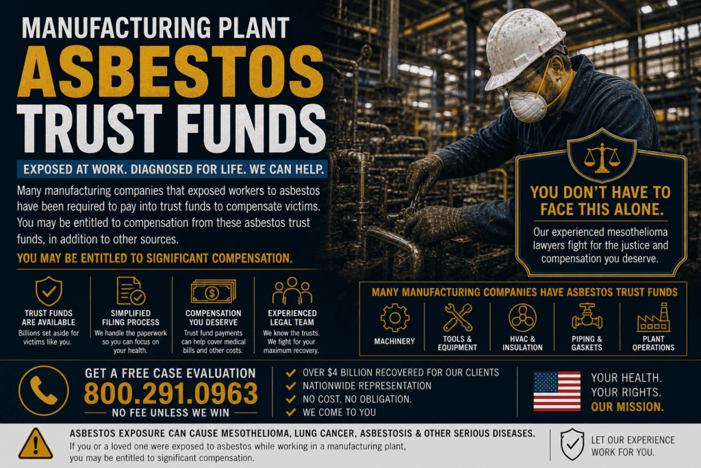 Manufacturing Plant Asbestos Trust Funds