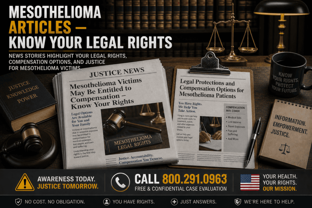 Mesothelioma Articles — Know Your Legal Rights - Mesothelioma Lawsuit