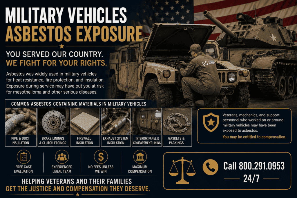 Military Vehicles Asbestos Exposure Mesothelioma Lawsuit