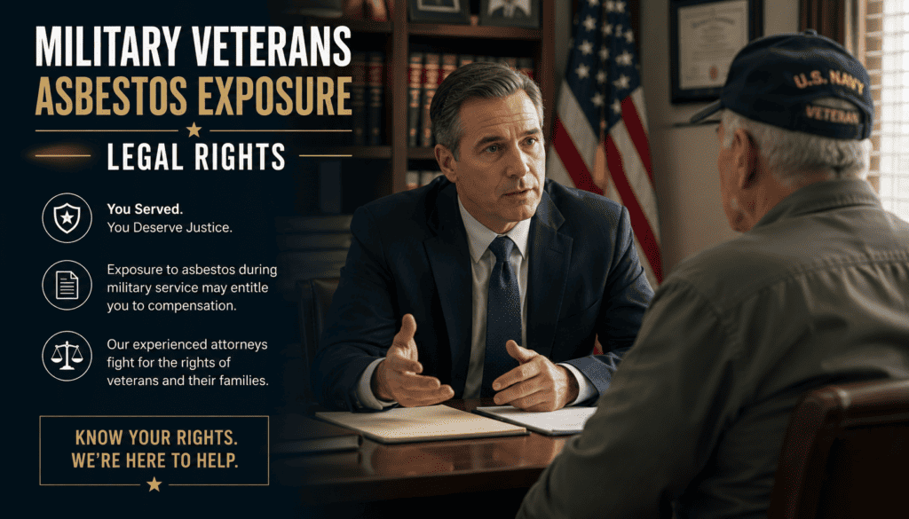 Military Veterans Asbestos Exposure Legal Rights - Mesothelioma Lawsuit