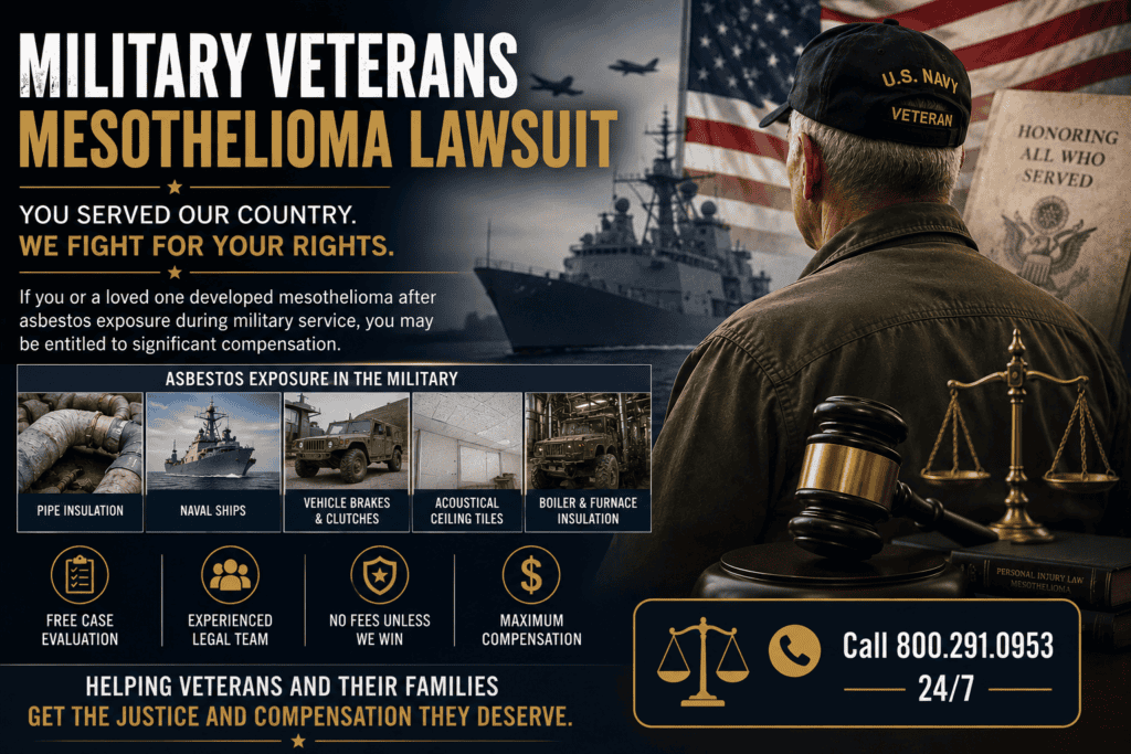 Military Veterans Mesothelioma Lawsuit - Asbestos Exposure