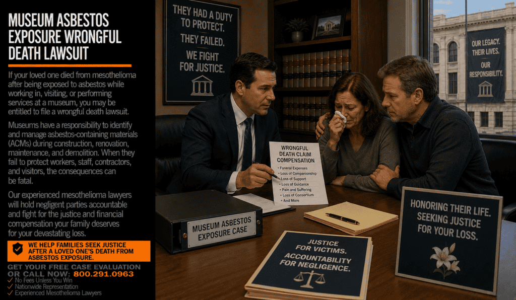 Museum Asbestos Exposure Wrongful Death Lawsuit