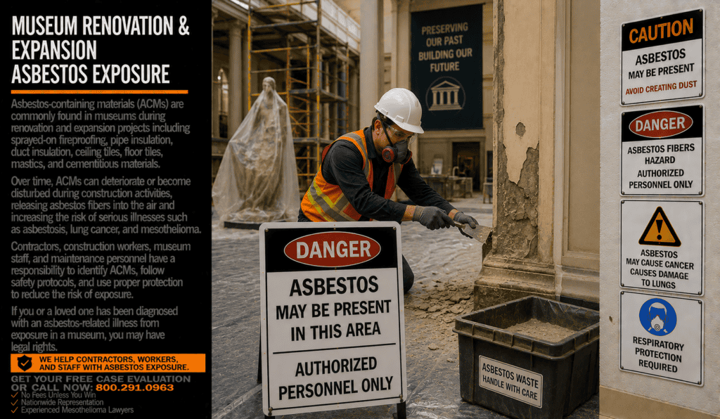 Museum Renovation & Expansion Asbestos Exposure Mesothelioma Lawsuit