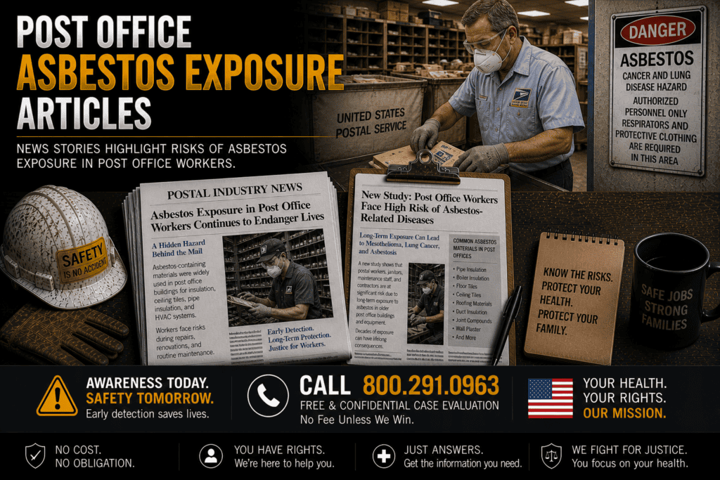 Post Office Asbestos Exposure Articles Mesothelioma Lawsuit