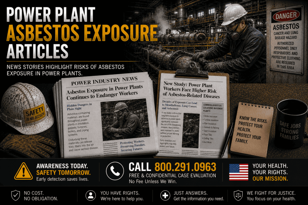 Power Plant Asbestos Exposure Articles Mesothelioma Lawsuit