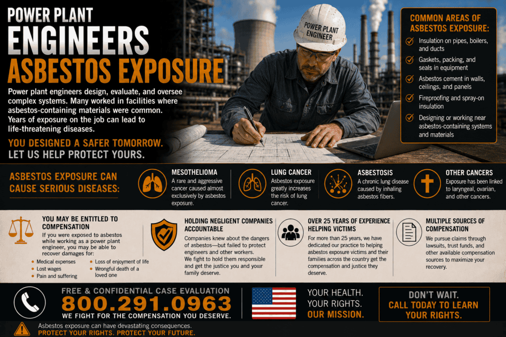 Power Plant Engineers Asbestos Exposure Mesothelioma Lawsuit