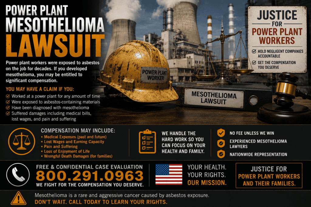 Power Plant Mesothelioma Lawsuit