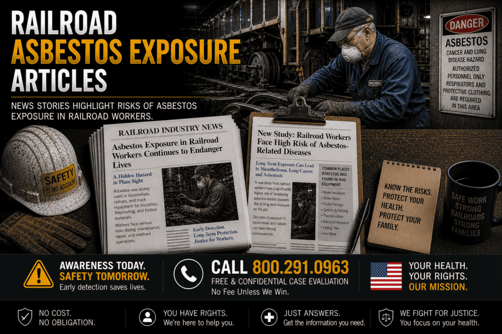 Railroad Asbestos Exposure Articles Mesothelioma Lawsuit