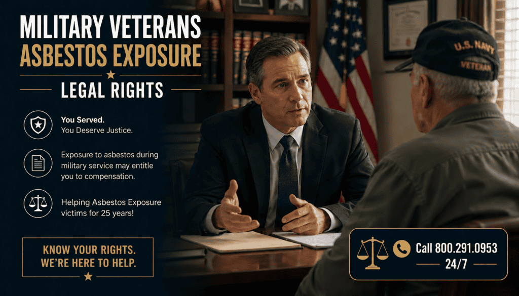 U.S. Military Veterans and Asbestos Exposure Mesothelioma Lawsuit
