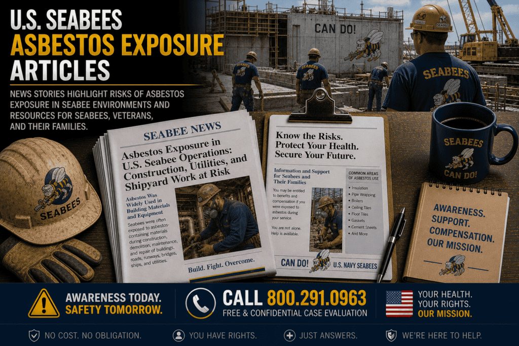 U.S. Seabees Asbestos Exposure Articles - Mesothelioma Lawsuit