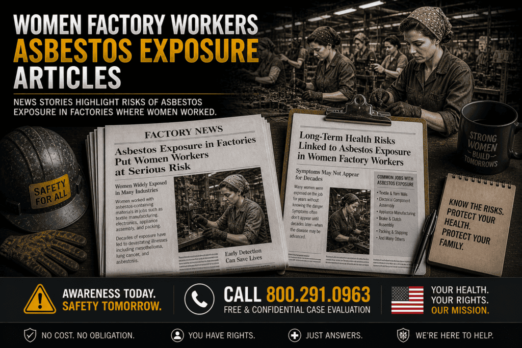 Women Factory Workers Asbestos Exposure Lawsuit