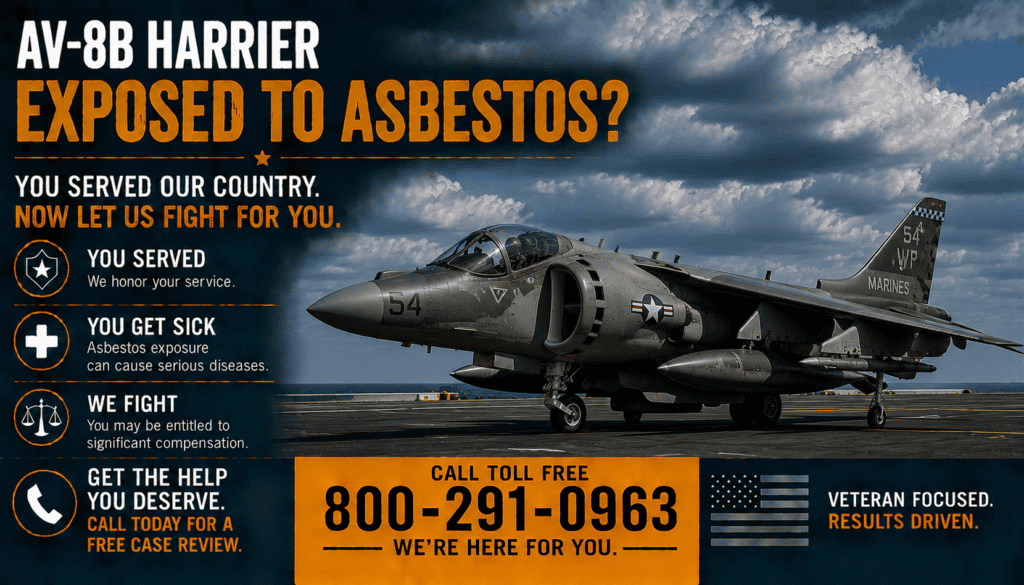 AV-8B Harrier Asbestos Exposure Lawsuit