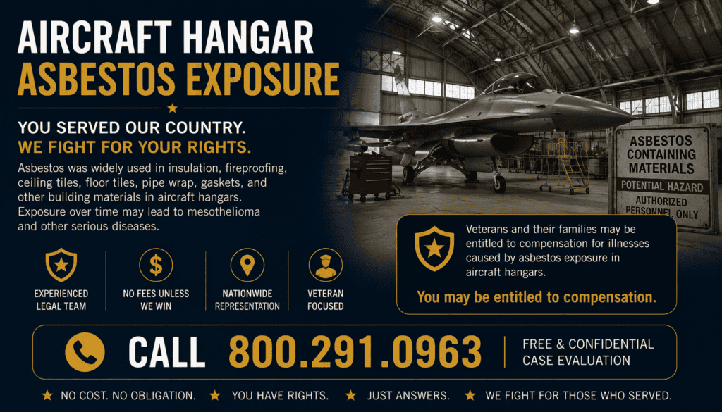 Aircraft Hangar Asbestos Exposure Lawsuit