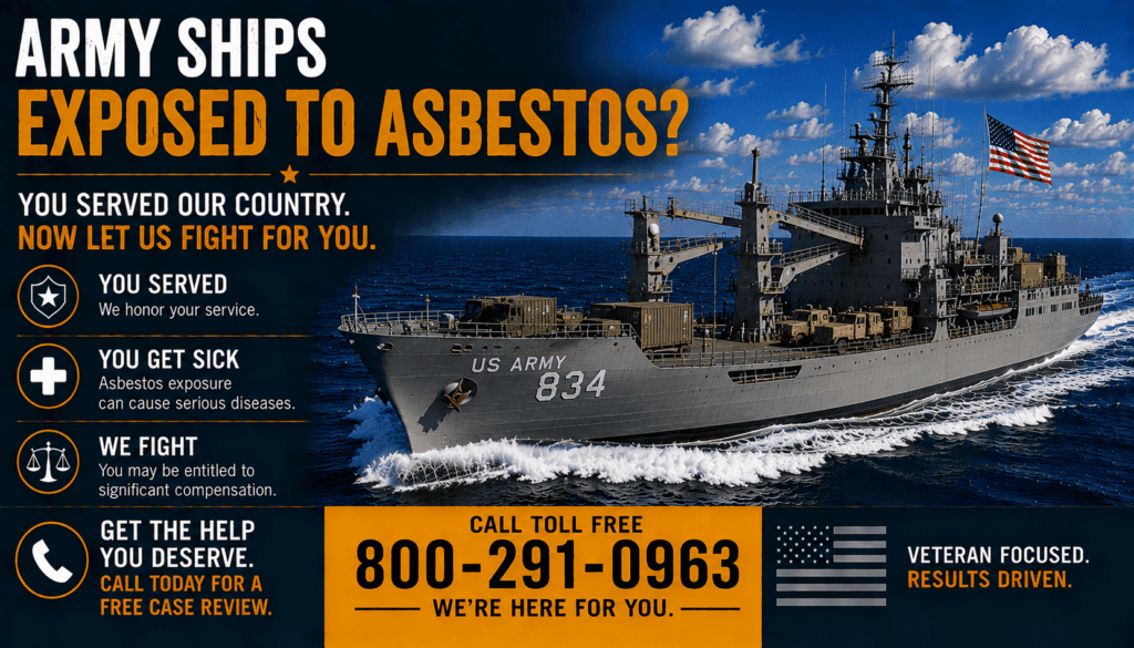 Army Ships Asbestos Exposure Lawsuits