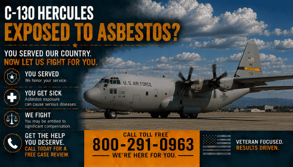 C-130 Hercules Asbestos Exposure Lawsuit
