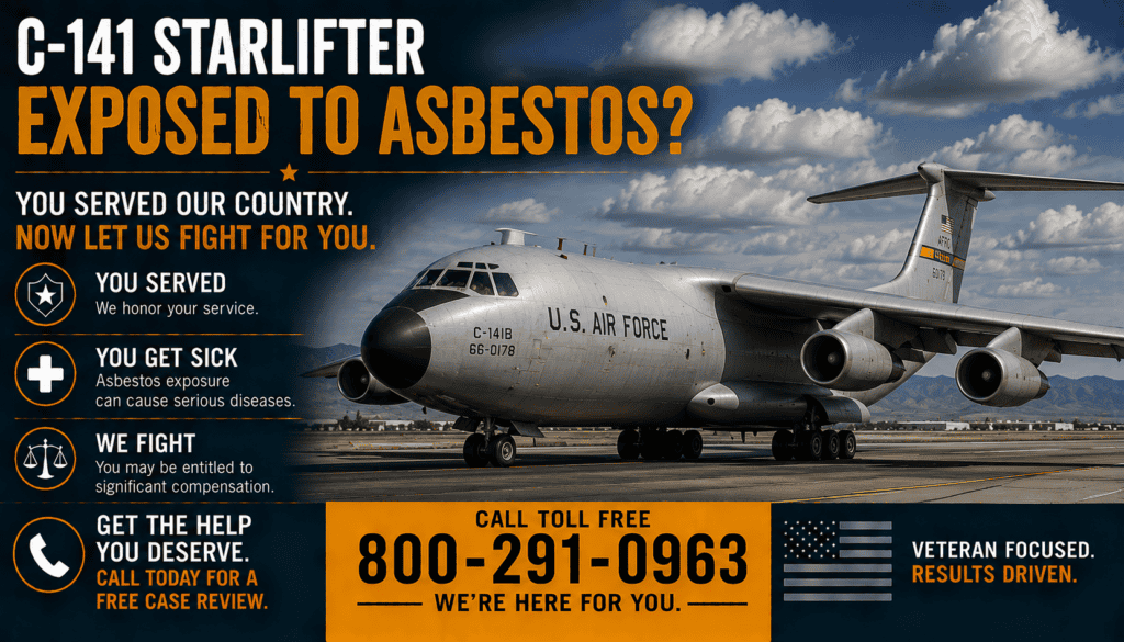 C-141 Starlifter Asbestos Exposure Lawsuit