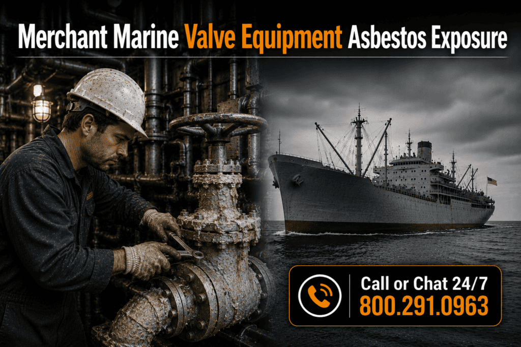 Merchant Marine Valve Equipment Asbestos Exposure Lawsuit