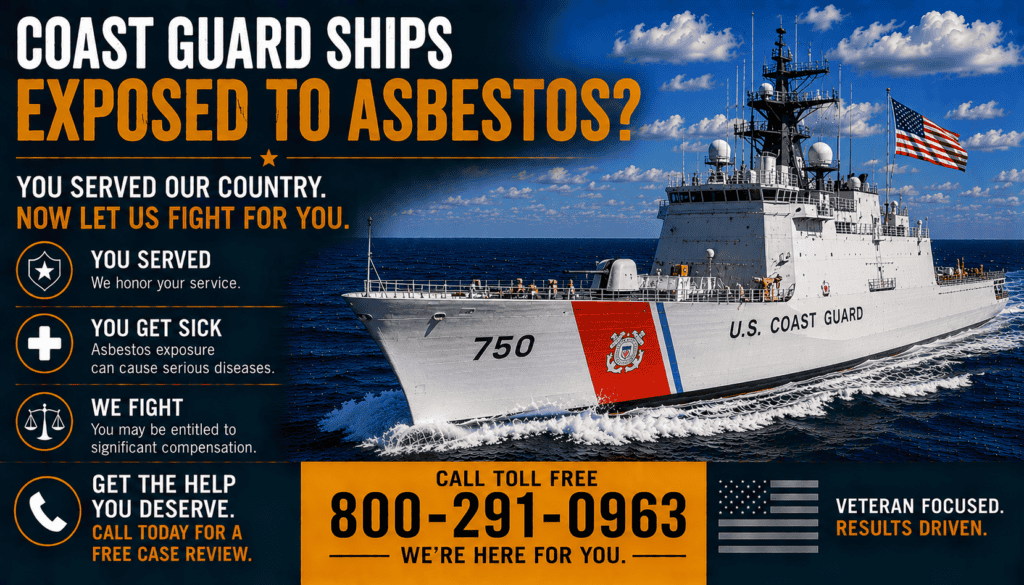 Coast Guard Ships Asbestos Exposure Lawsuit Mesothelioma