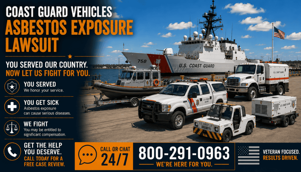 Coast Guard Vehicles Asbestos Exposure Lawsuit