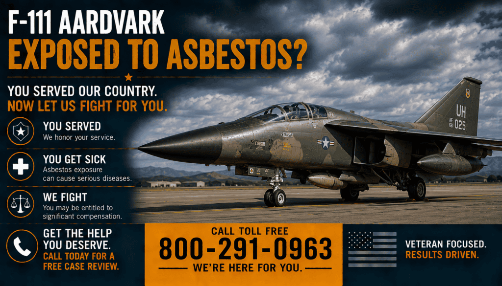 F-111 Aardvark Asbestos Exposure Lawsuit