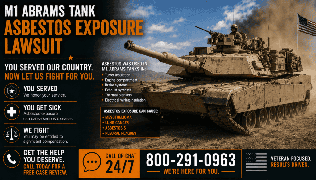M1 Abrams Tank Asbestos Exposure Lawsuit