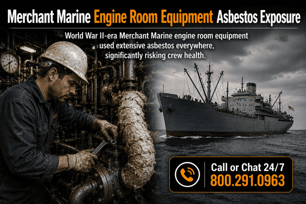 Merchant Marine Engine Room Equipment Asbestos Exposure Lawsuit (2)