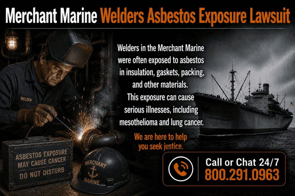 Merchant Marine Welders Asbestos Exposure Lawsuit